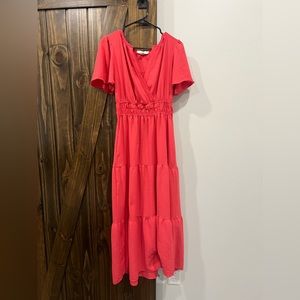Maxi dress sz xl with pockets!